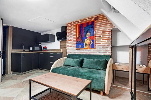 Apartamento de 1 quarto em Paris