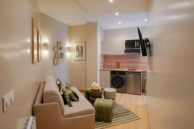 Piso de 1 habitación en Paris