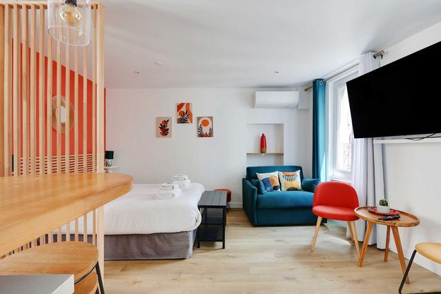 Apartamento de 1 quarto em Paris
