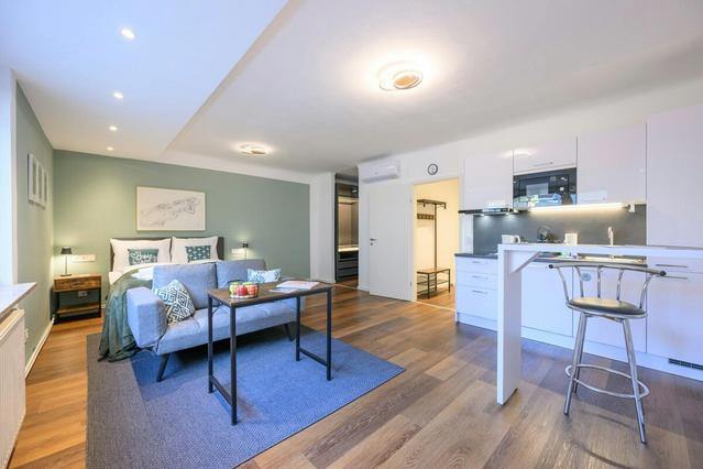 Studio in Taborstraße, 2. Bezirk