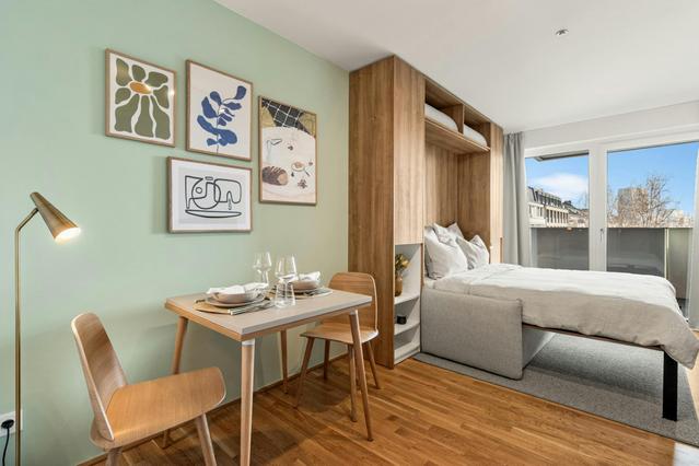 Studio in Dresdner Straße, Brigittenau