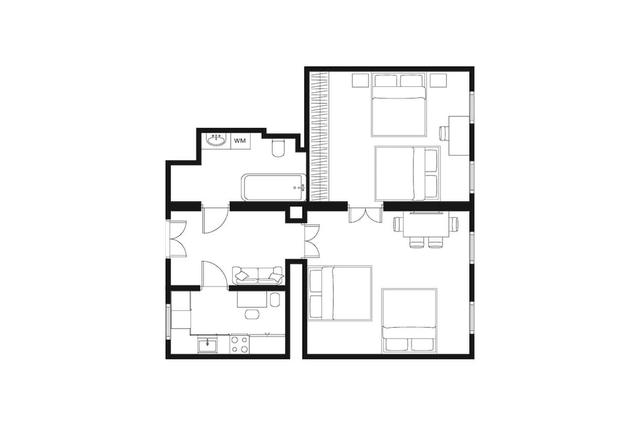 Appartement 1 pièce à Mosergasse, Alsergrund
