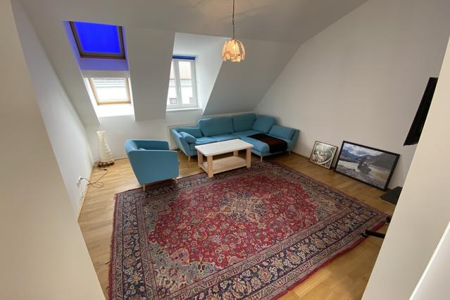 Furnished Spacious Penthouse Flat near U-Bahn (U1) & Hauptbahnhof
