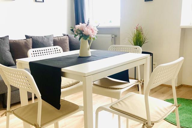 Nice and bright cozy little apartment fully furnished!