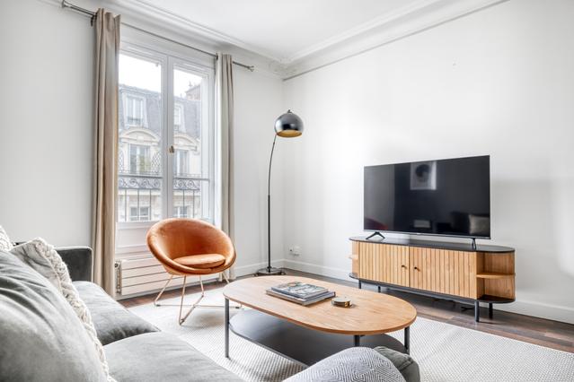 1 室户公寓 位于 Rue des Batignolles