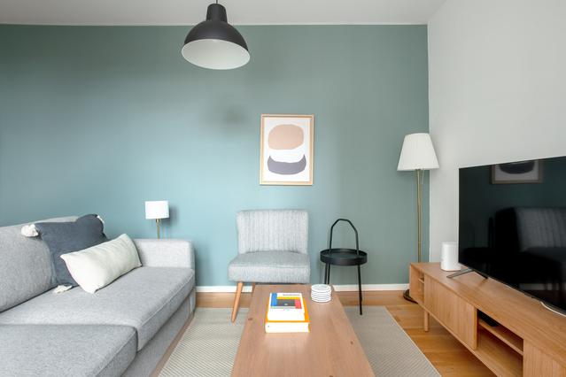 Apartamento de 1 quarto em Voltairestraße