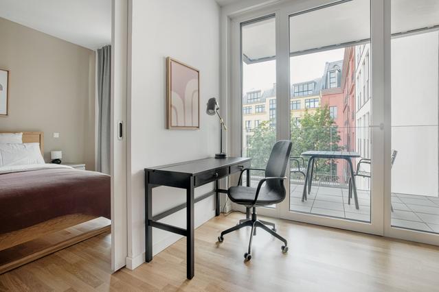 Apartamento de 1 quarto em Rosenthaler Straße