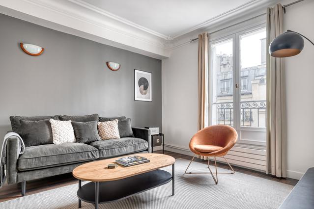 1 室户公寓 位于 Rue des Batignolles