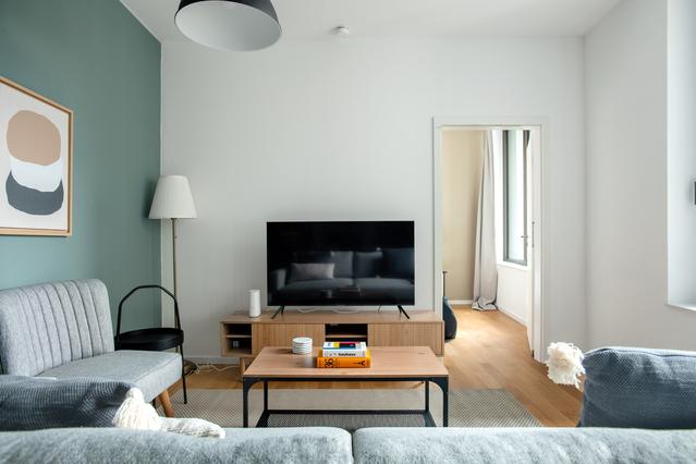Apartamento de 1 quarto em Voltairestraße
